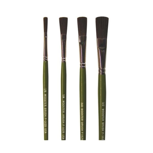Wooster 3/8" Artist Ox Hair Bristle, Paint Brush F1625 - main